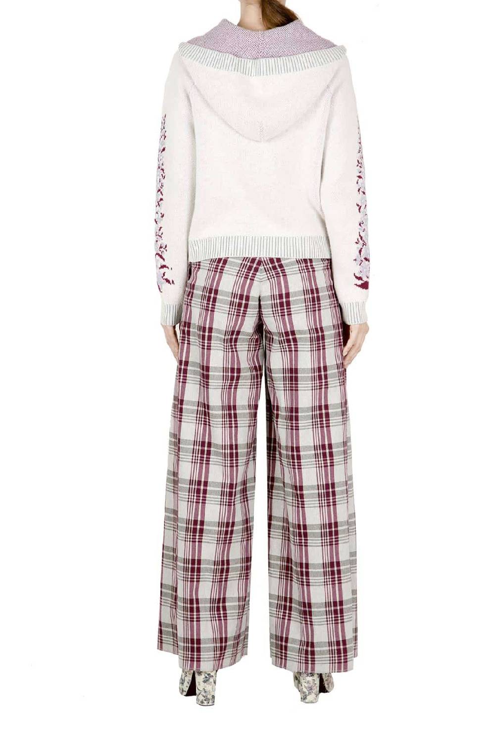 Luisa Beccaria Cardigan con cappuccio in cashmere Convenienza