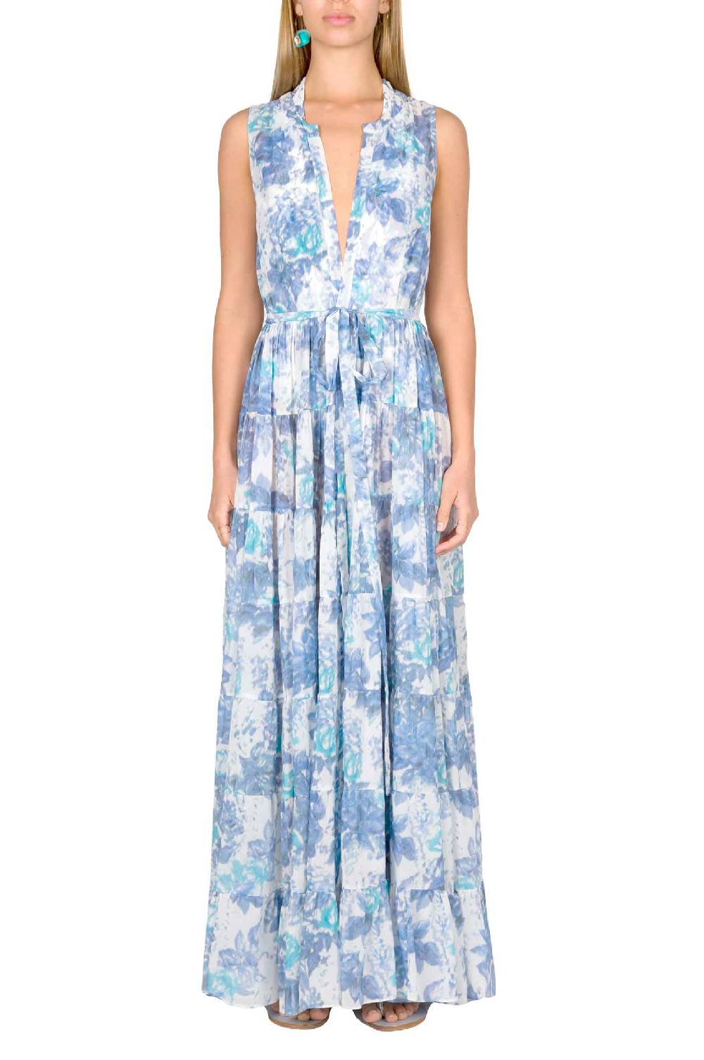 Luisa Beccaria Maxi abito Capri 2025