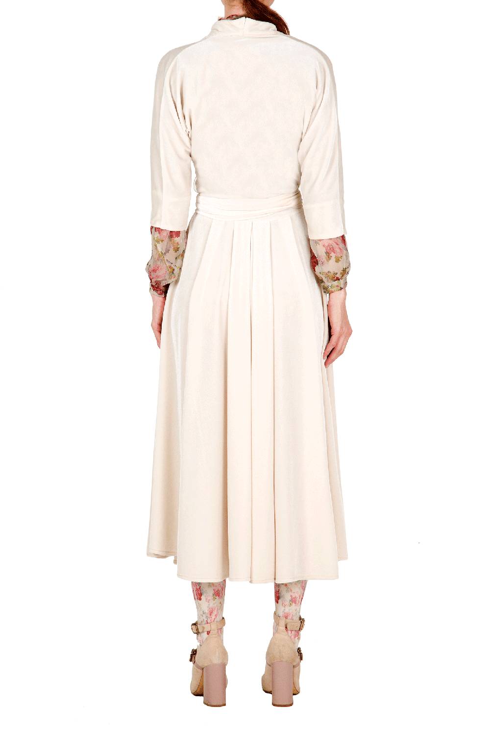 Luisa Beccaria Camicetta in chiffon floreale Moda