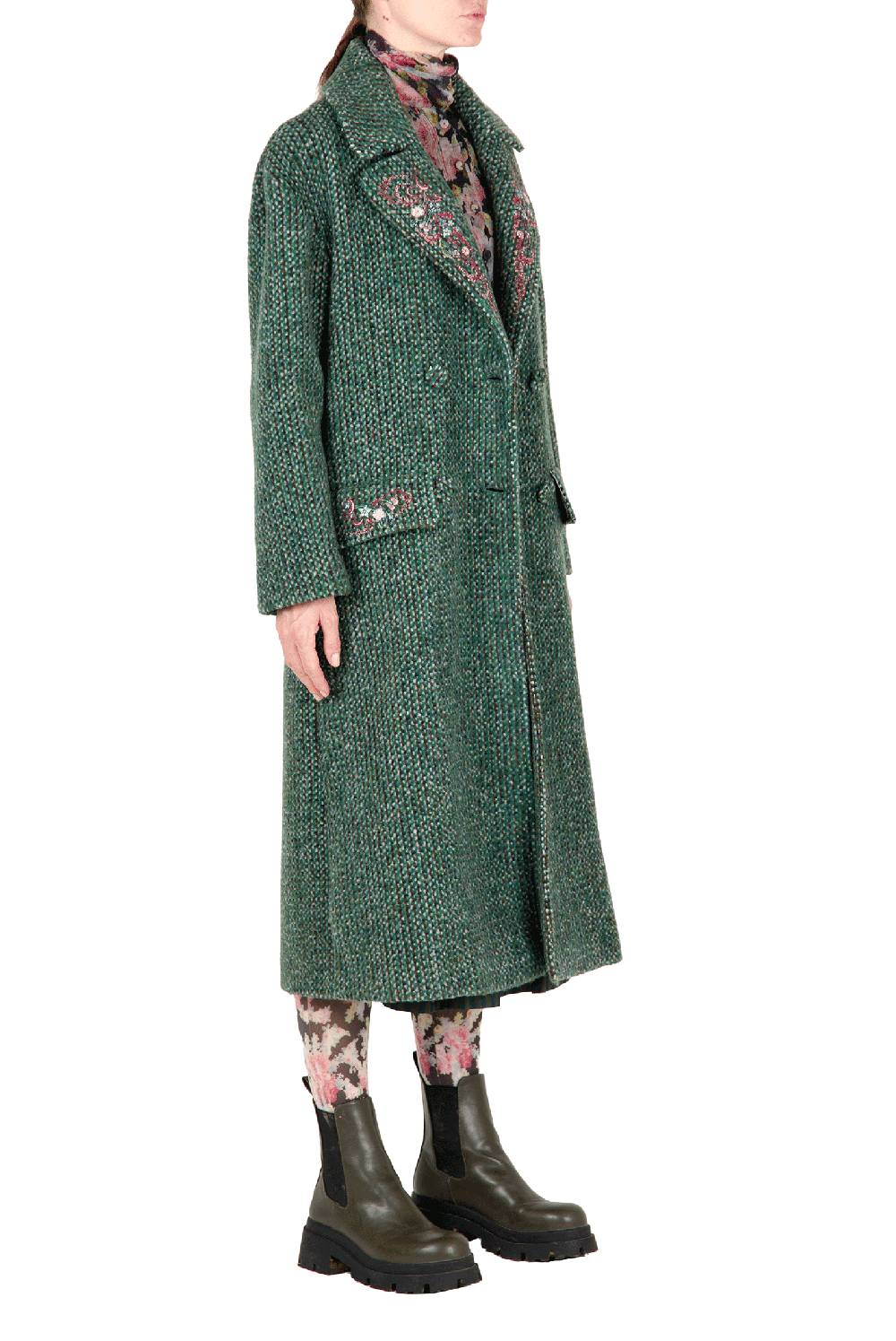 Luisa Beccaria Cappotto ricamato Soddisfazione Garantita