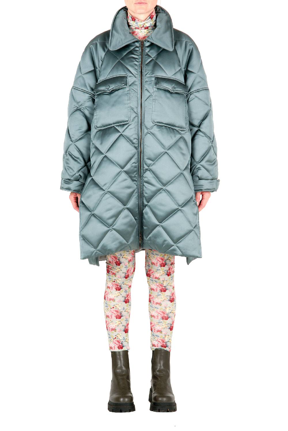 Luisa Beccaria Cappotto trapuntato Shopping Online
