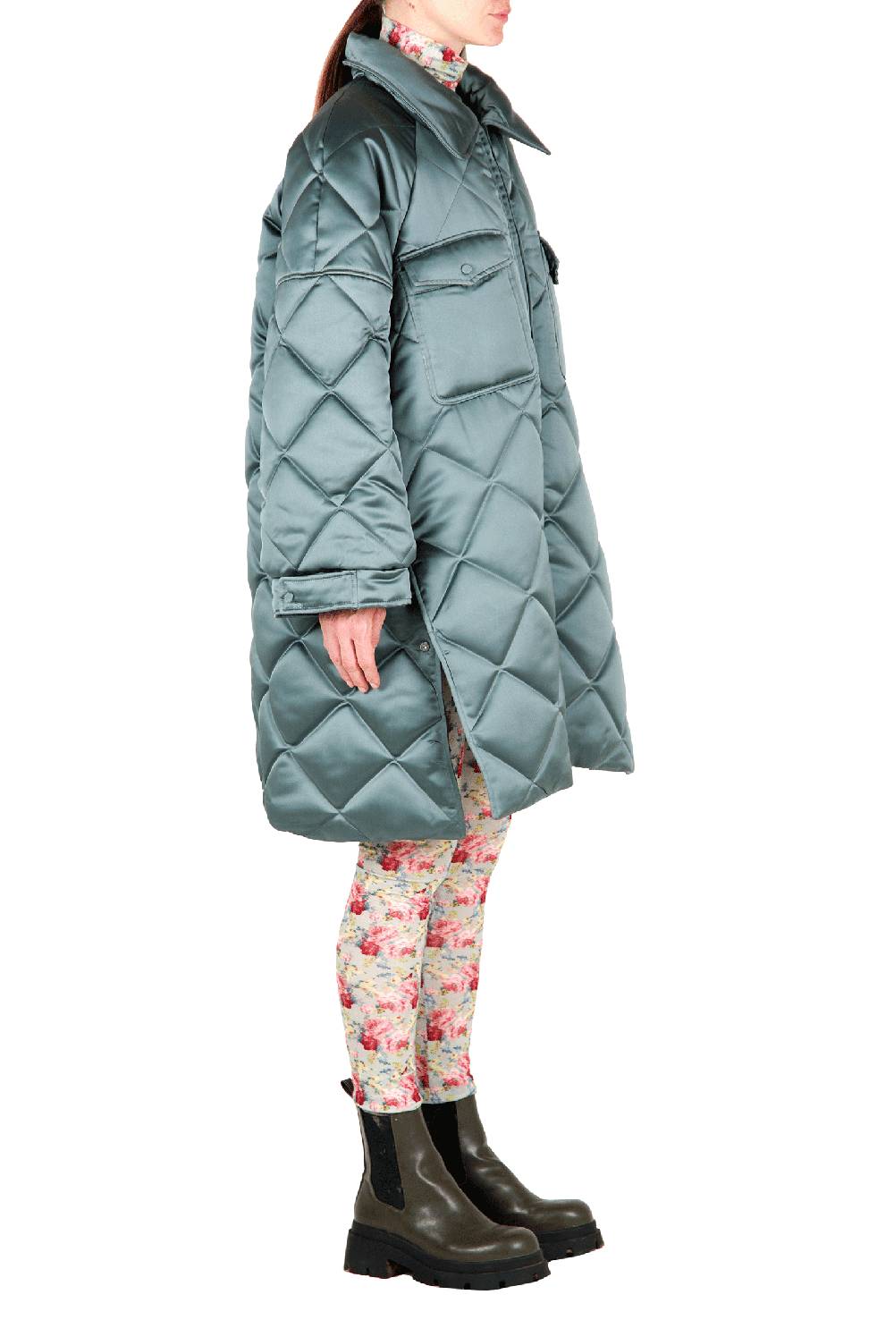 Luisa Beccaria Cappotto trapuntato Shopping Online