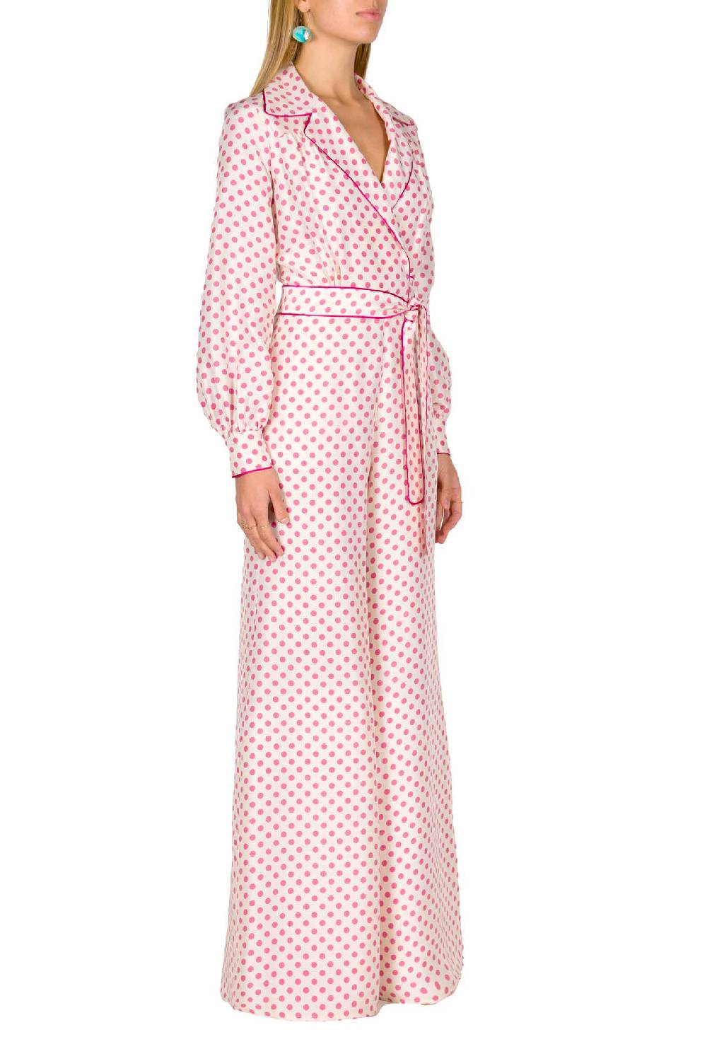Luisa Beccaria Tuta vintage a pois Offerta