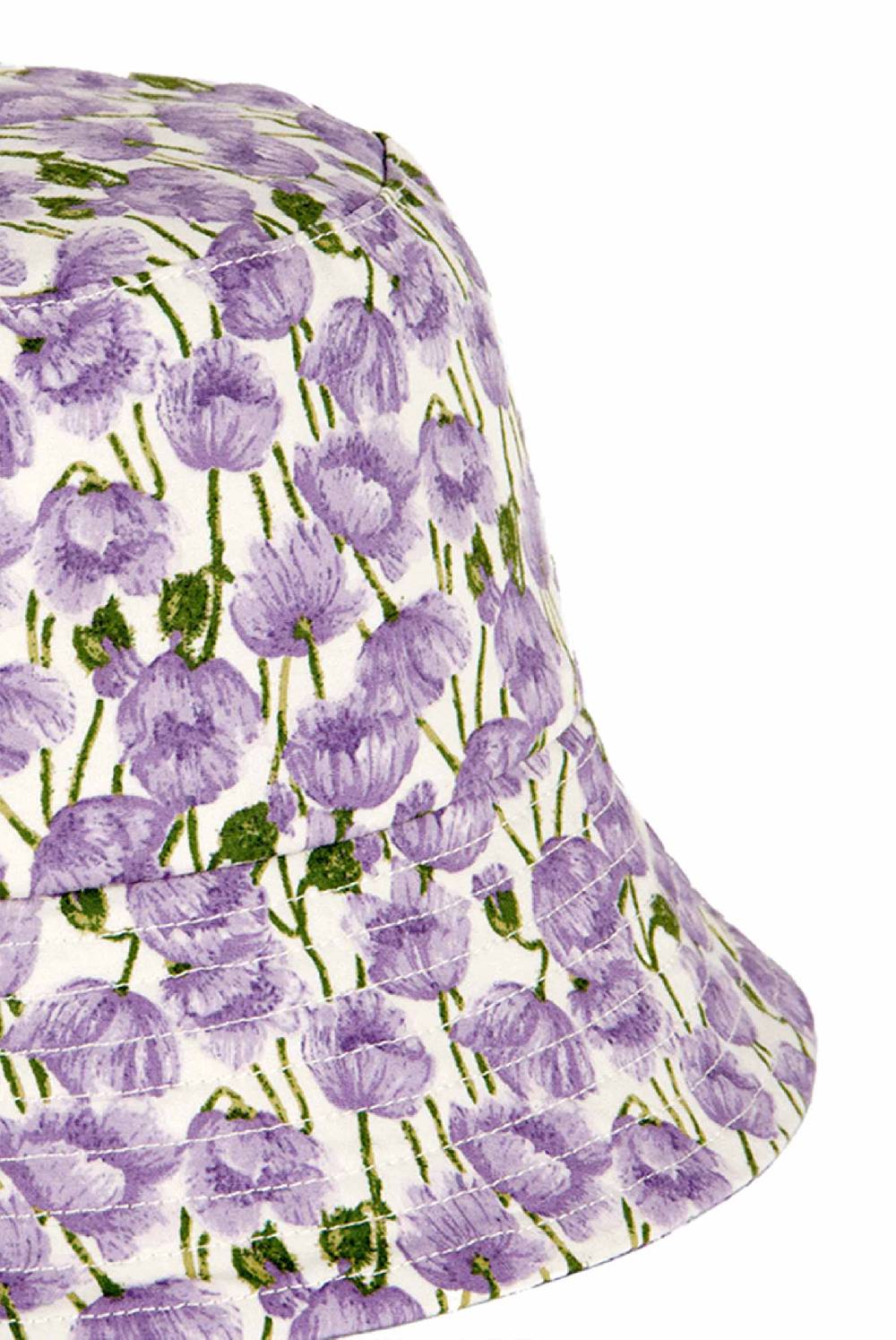 Luisa Beccaria Cappello a secchiello di papaveri Presa