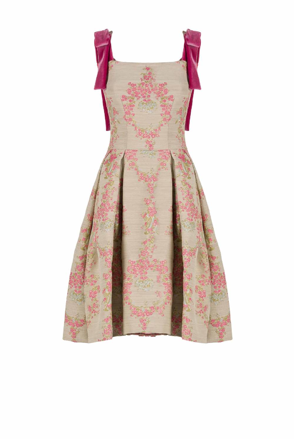 Luisa Beccaria Mini abito in broccato Qualità