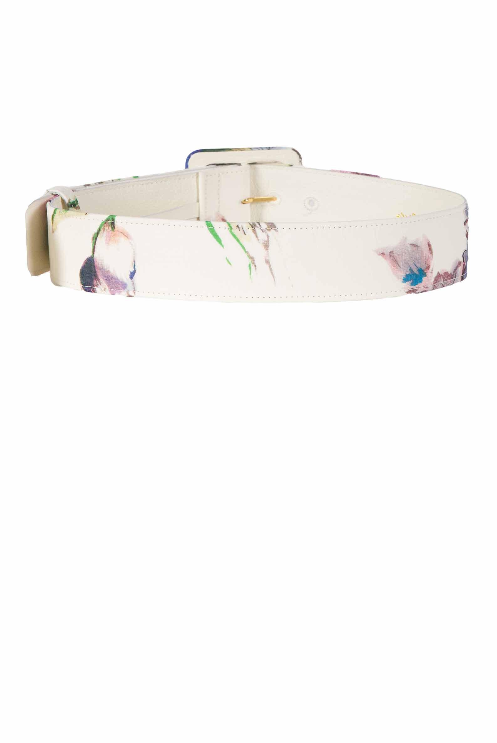 Luisa Beccaria Cintura stampata con bouquet Vendita Calda