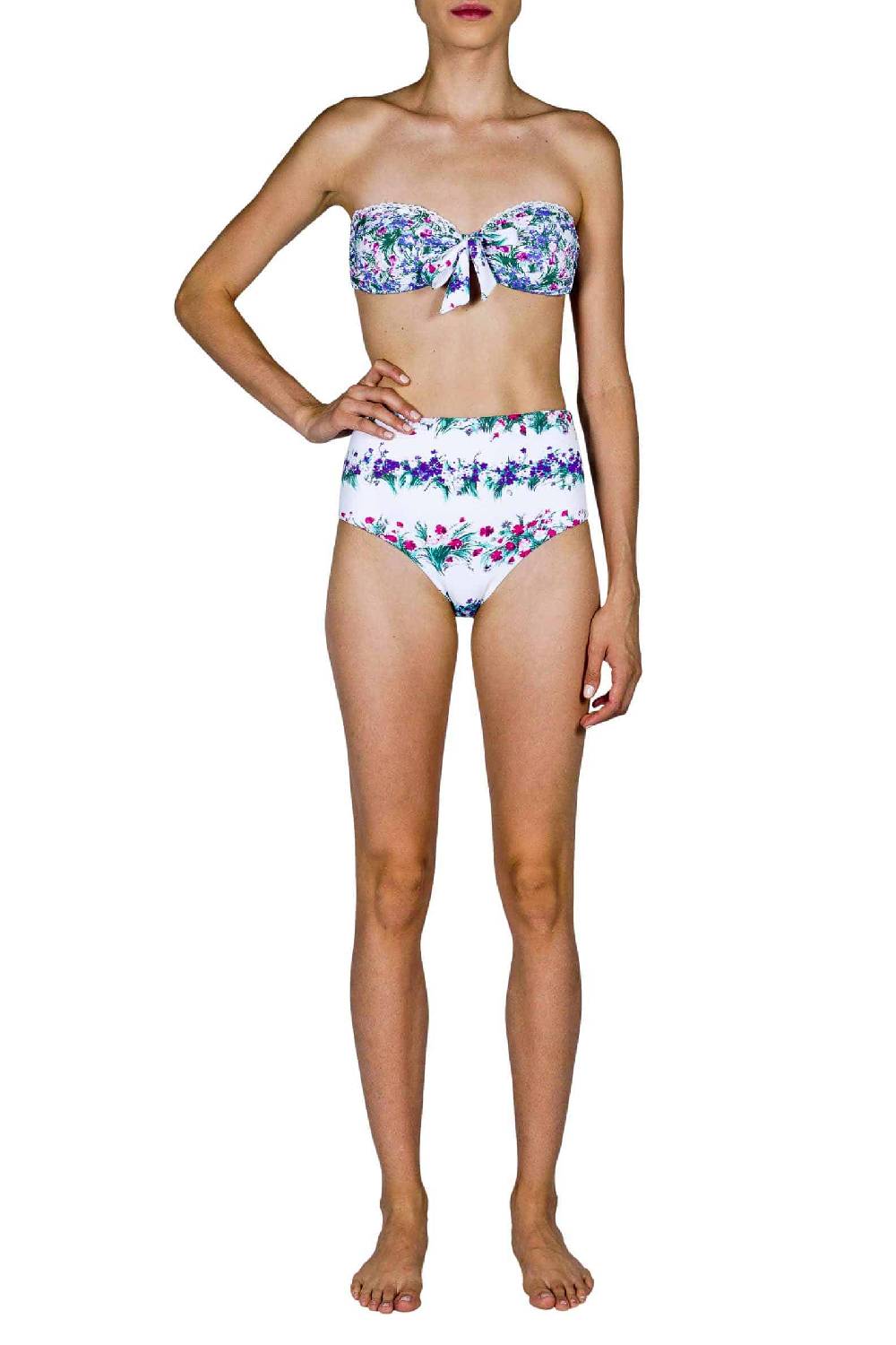 Luisa Beccaria Bikini a fascia e vita alta Vendite Flash