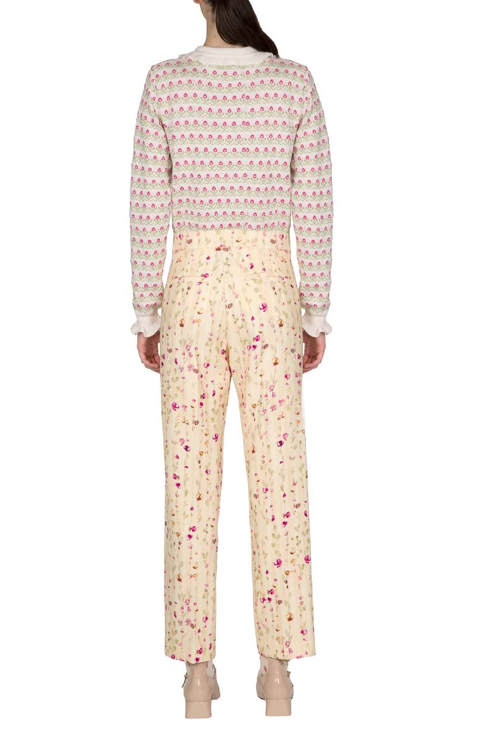 Luisa Beccaria Polo a fiori Super sconto