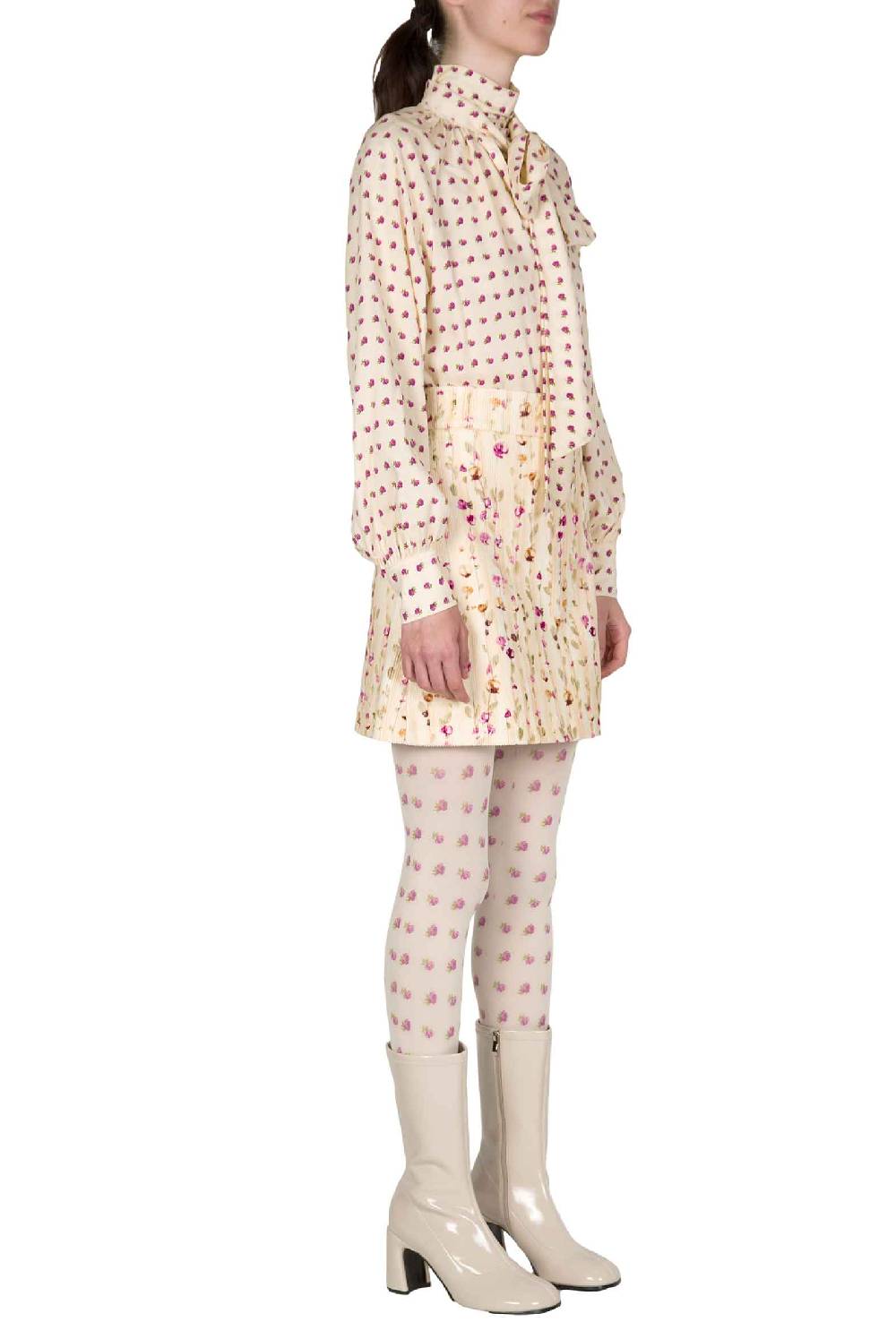Luisa Beccaria Camicia Vintage Buds Con Dettaglio Fiocco 50% di sconto con spedizione gratuita
