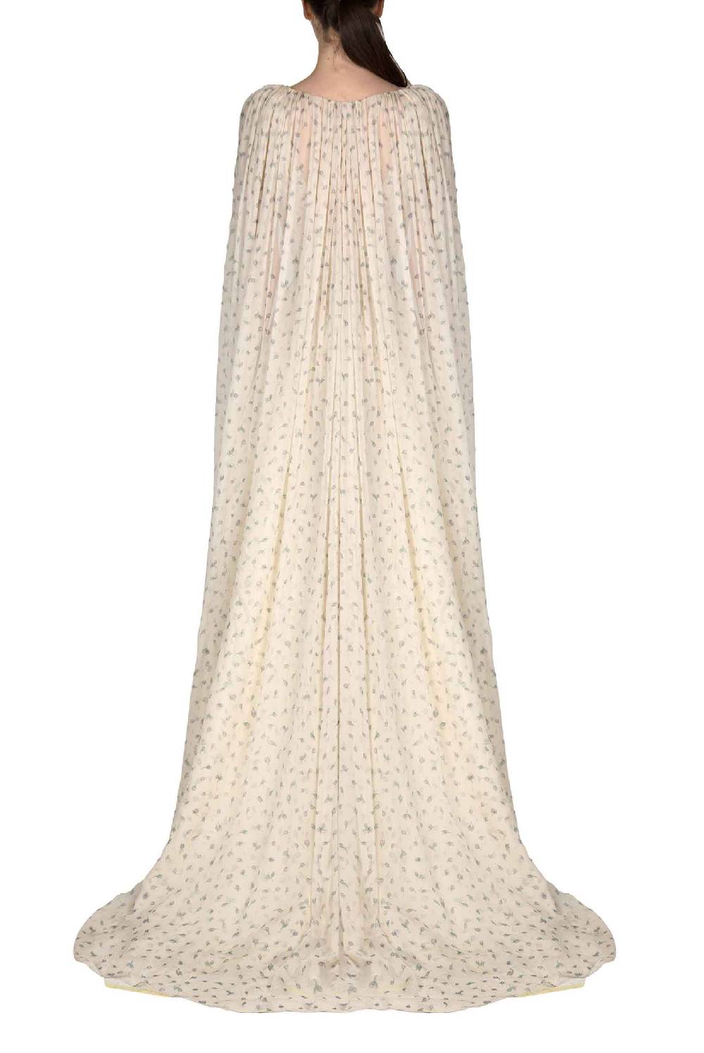 Luisa Beccaria Abito da sposa Winter Garden in georgette effetto mantella con scollo a V Affare Del Giorno