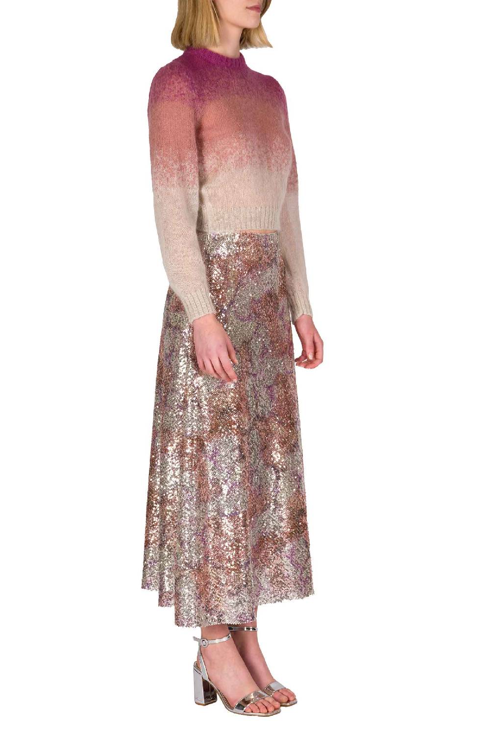 Luisa Beccaria Maglia Mohair Sfumato Negozio
