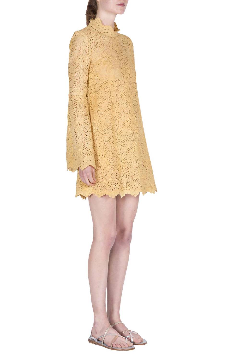Luisa Beccaria Mini abito in pizzo Nuova