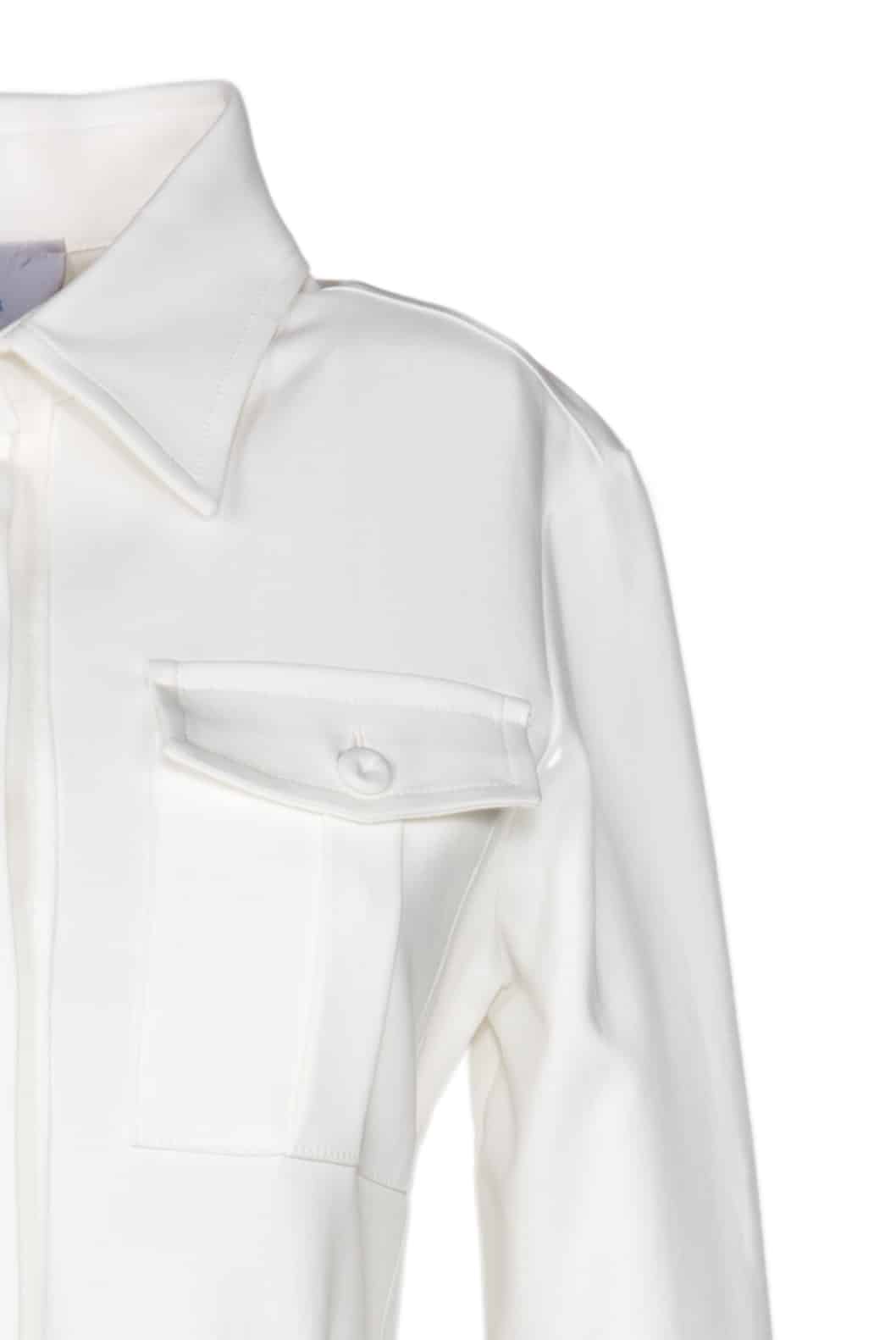 Luisa Beccaria Abito chemisier leggero bianco Black Friday