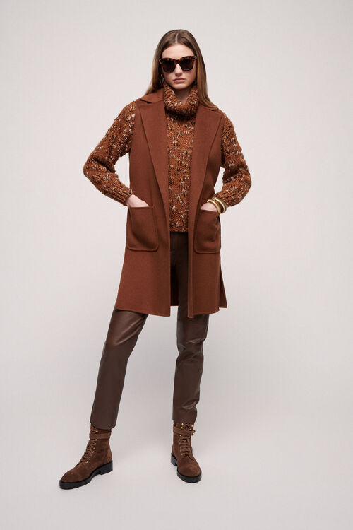 Luisa Spagnoli Sula - Gilet a vestaglia Vendite Flash