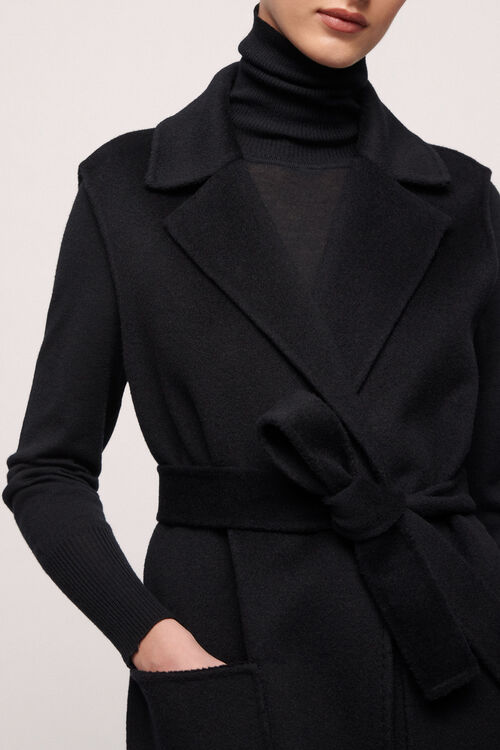 Luisa Spagnoli Sula - Gilet a vestaglia Moda