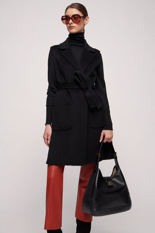 Luisa Spagnoli Sula - Gilet a vestaglia Moda