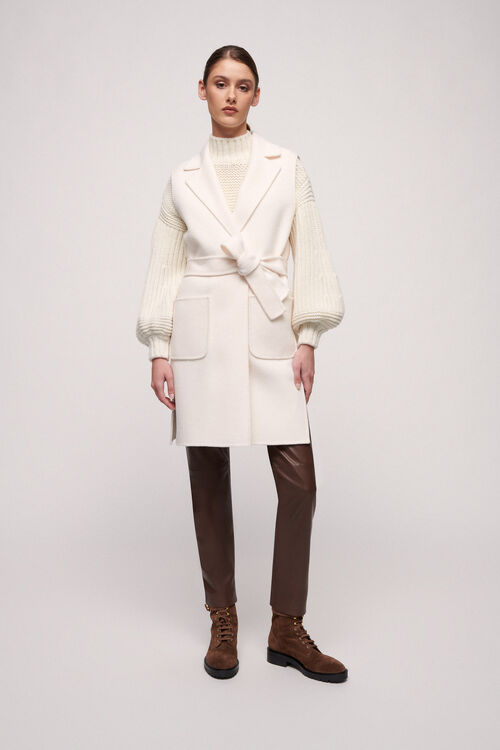 Luisa Spagnoli Sula - Gilet a vestaglia 2025