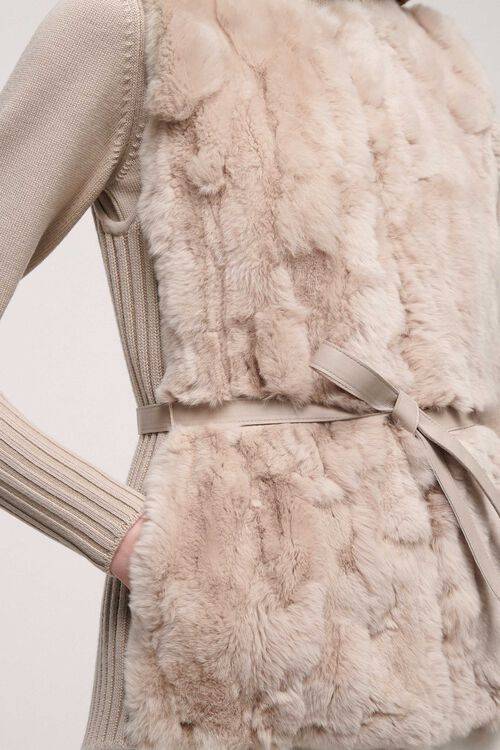 Luisa Spagnoli Mercante - Gilet in eco-pelliccia Qualità