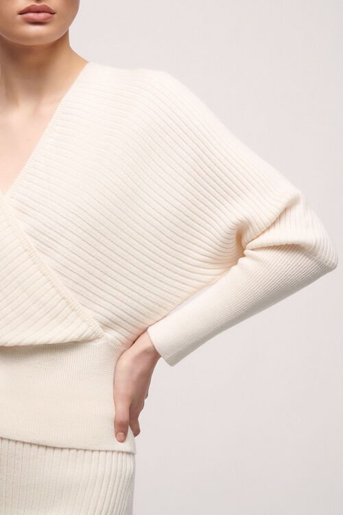 Luisa Spagnoli Mius - Pullover in lana Novità