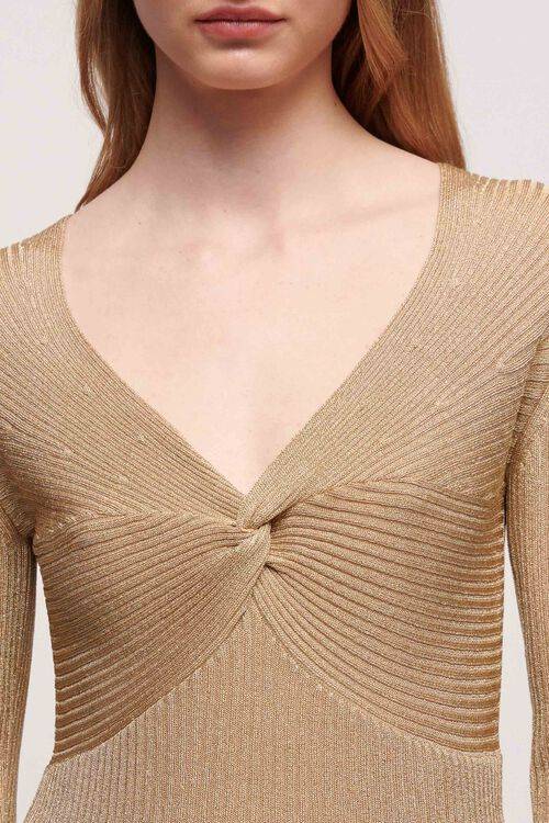 Luisa Spagnoli Zelante - Maglia in lurex Presa