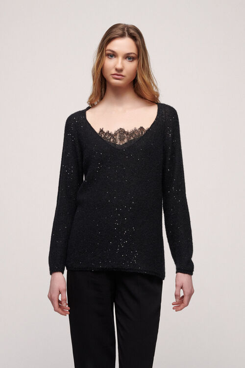 Luisa Spagnoli Consorte - Maglione elegante Vendita Economica