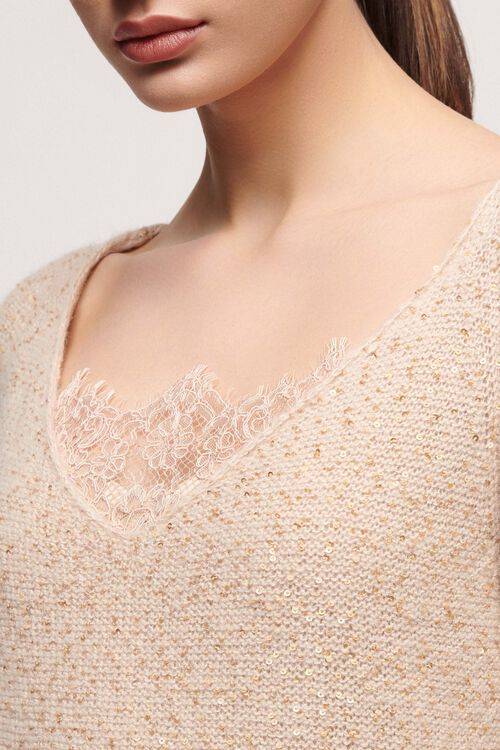 Luisa Spagnoli Consorte - Maglione elegante Saldi Di Fabbrica