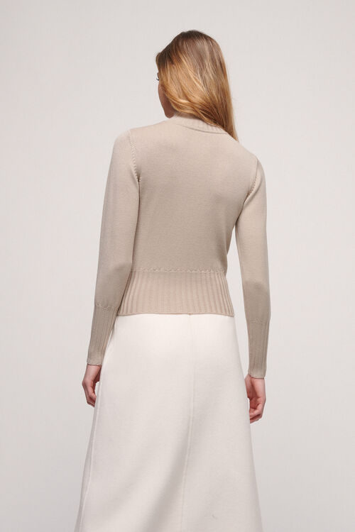 Luisa Spagnoli Maltosio - Pullover in lana In Saldo