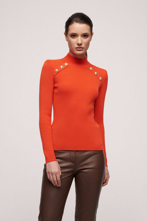 Luisa Spagnoli Minima - Pullover in lana Nuova