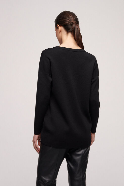 Luisa Spagnoli Mutabile - Pullover in lana Vendita