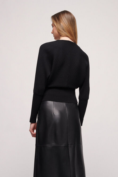 Luisa Spagnoli Mius - Pullover in lana Qualità Garantita