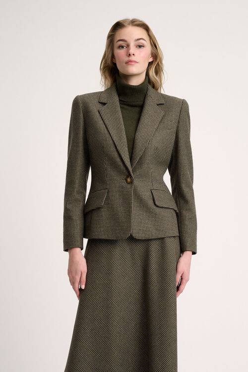 Luisa Spagnoli Stellare - Giacca pied-de-poule Fino Al -60%
