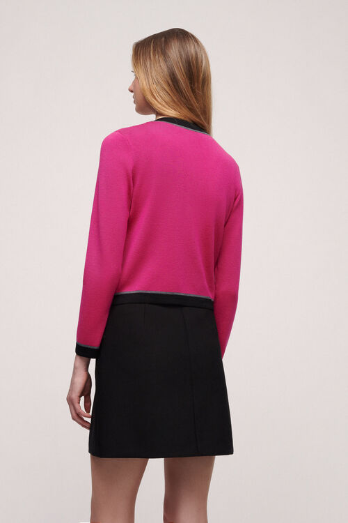 Luisa Spagnoli Memphis - Cardigan bon ton Moda