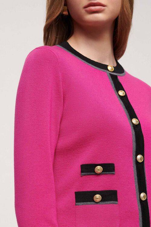 Luisa Spagnoli Memphis - Cardigan bon ton Moda