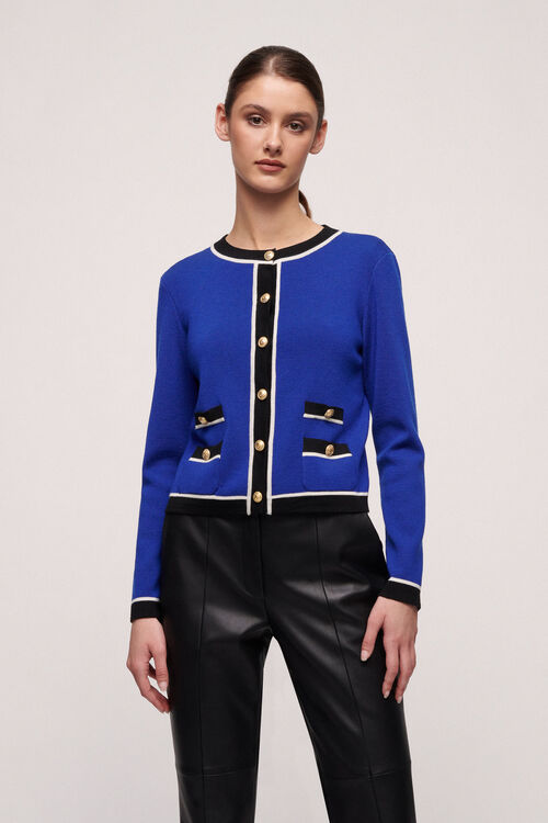 Luisa Spagnoli Memphis - Cardigan bon ton 2025