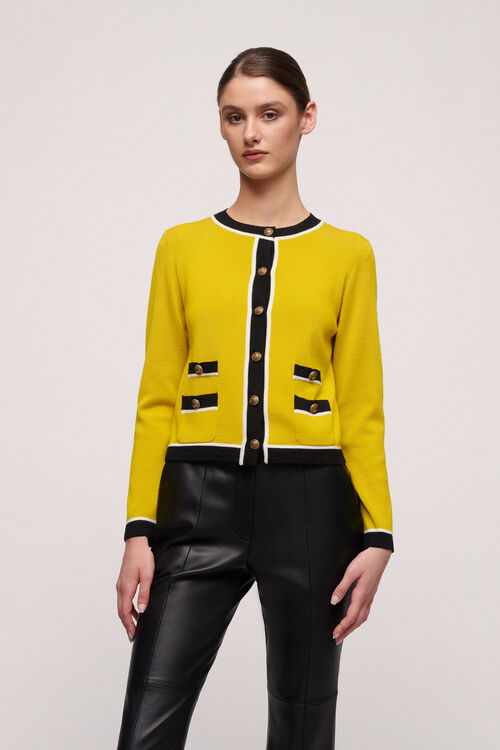 Luisa Spagnoli Memphis - Cardigan bon ton In Linea