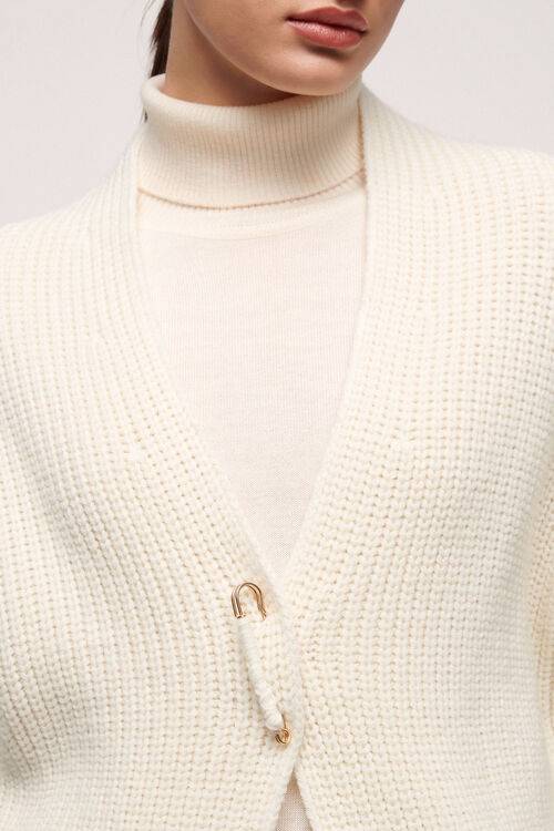 Luisa Spagnoli Mail - Cardigan in lana Nuovo