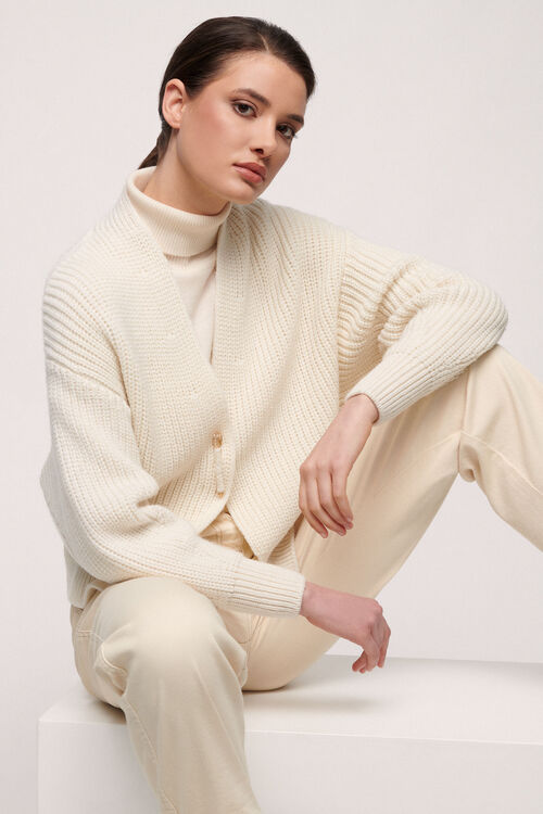 Luisa Spagnoli Mail - Cardigan in lana Nuovo