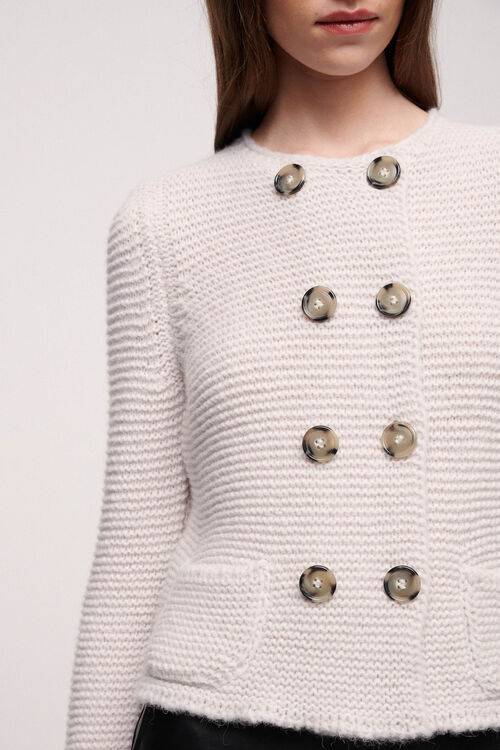 Luisa Spagnoli Mordente - Cardigan in lana Promozione