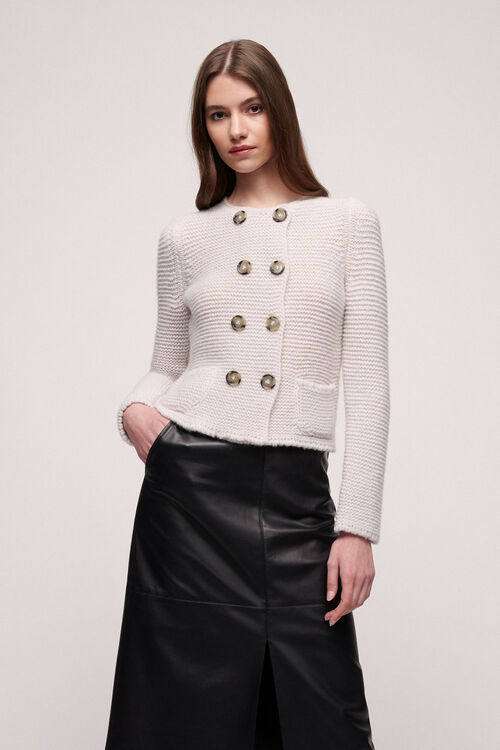 Luisa Spagnoli Mordente - Cardigan in lana Promozione