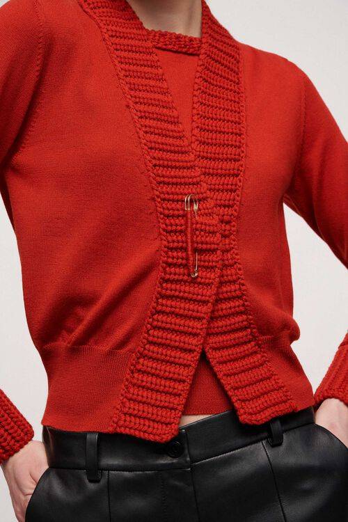 Luisa Spagnoli Modi - Cardigan in lana Pezzi Unici