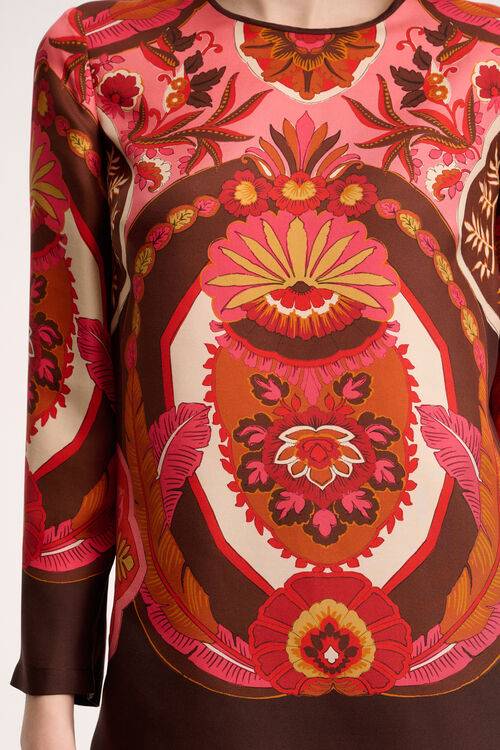 Luisa Spagnoli Laccio - Blusa in pura seta Promozione Limitata