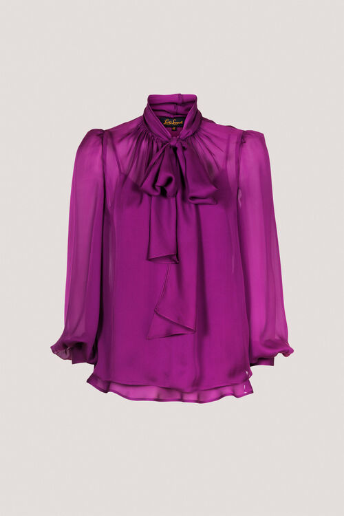 Luisa Spagnoli Luccichio - Camicia in seta Fino Al -60%