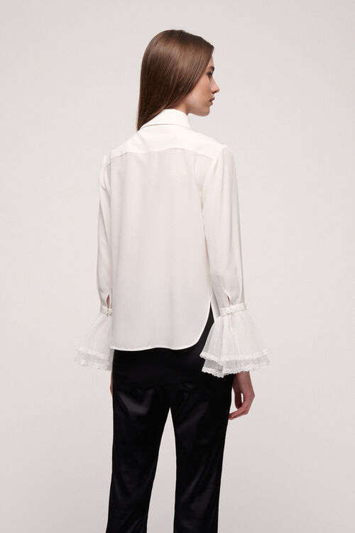 Luisa Spagnoli Laghetto - Camicia in seta Novità