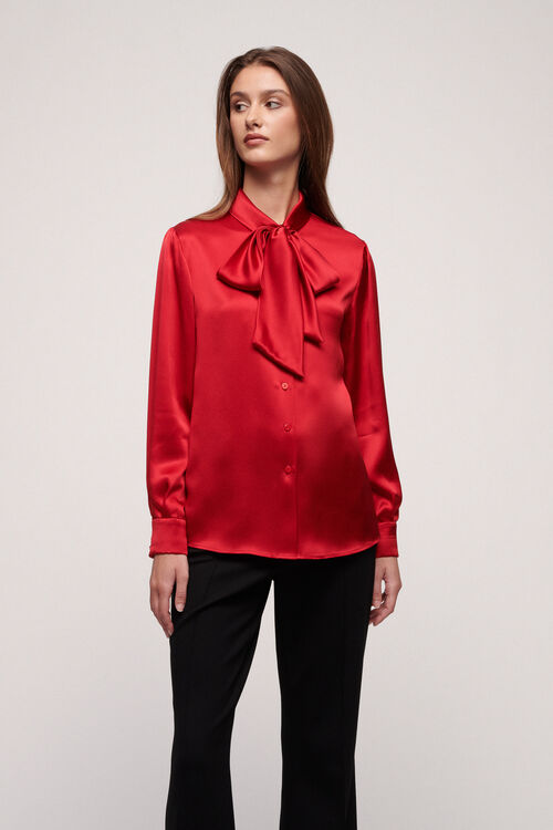 Luisa Spagnoli Lillibet - Camicia in seta Outlet