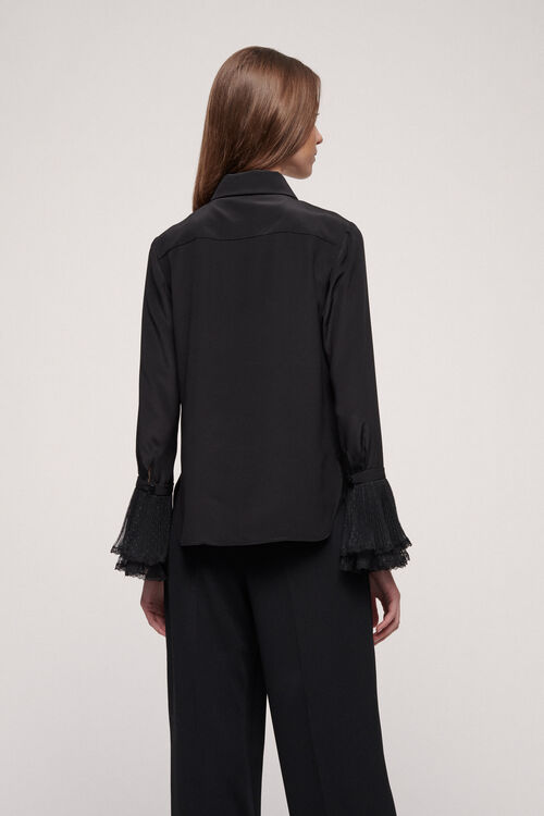 Luisa Spagnoli Laghetto - Camicia in seta Saldi