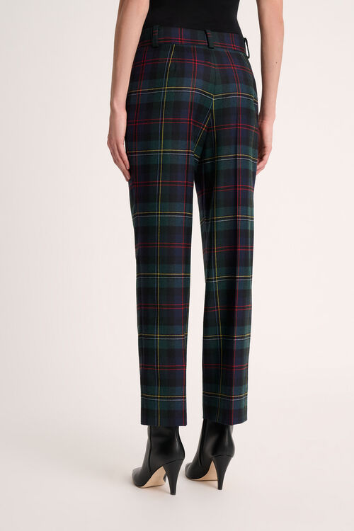 Luisa Spagnoli Ortaggio - Pantaloni tartan In Saldo