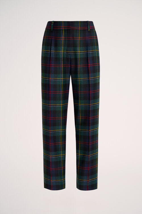 Luisa Spagnoli Ortaggio - Pantaloni tartan In Saldo