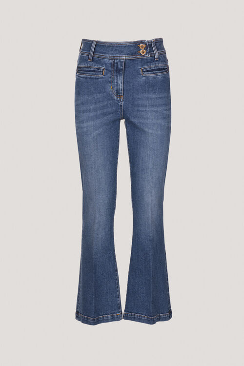 Luisa Spagnoli Oberg - Jeans modello flare Promozione