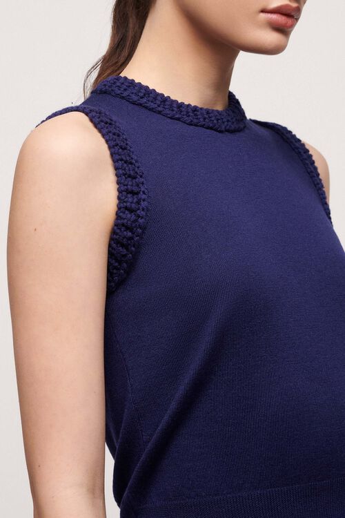 Luisa Spagnoli Mini - Top in lana Nuova