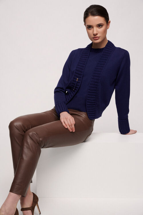 Luisa Spagnoli Mini - Top in lana Nuova